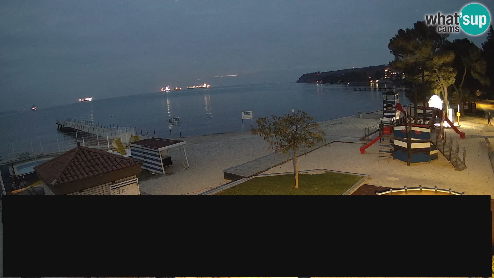 Live webcam Ankarano – Adria Ankaran Hotel & Resort – Slovenia