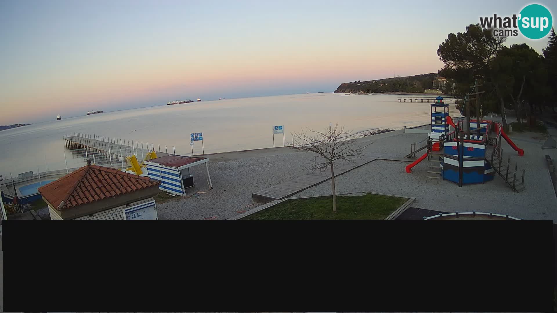 Live webcam Ankaran – Adria Ankaran Hotel & Resort – Slovenia