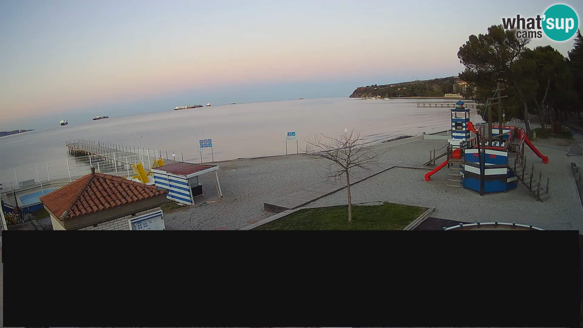 Live webcam Ankaran – Adria Ankaran Hotel & Resort – Slovenia