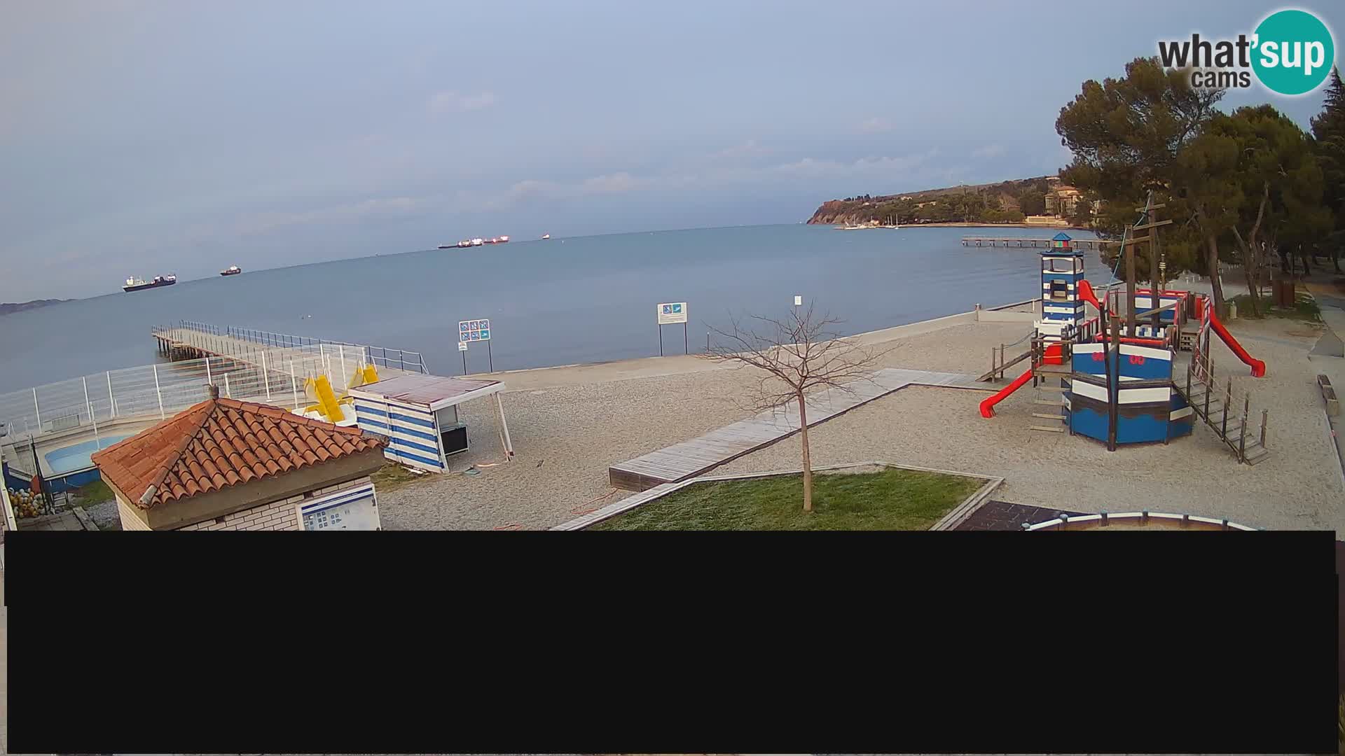 Cámara web en vivo Ankaran – Adria Ankaran Hotel & Resort – Eslovenia