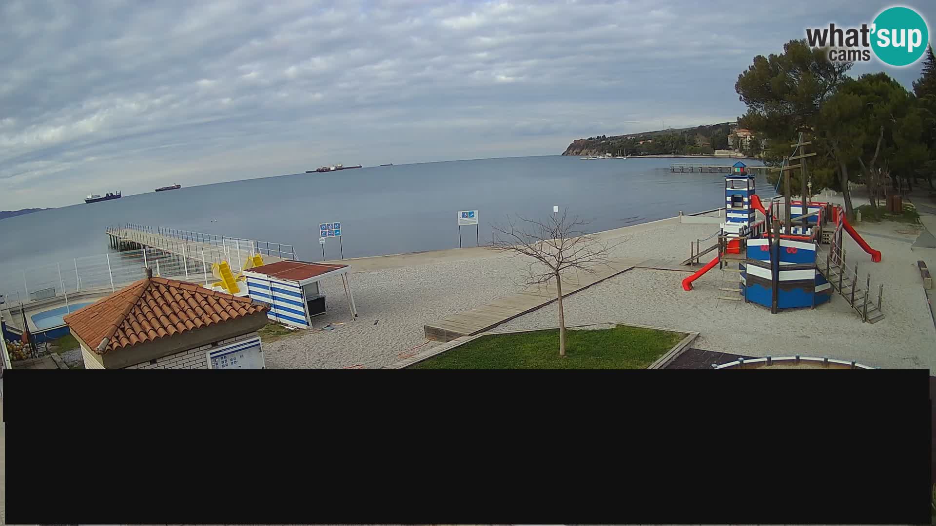 Webcam en direct Ankaran – Adria Ankaran Hotel & Resort – Slovénie