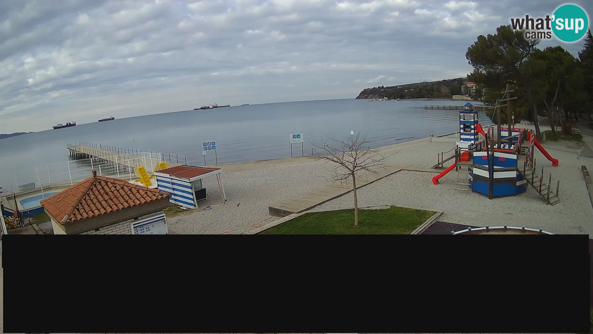 Live webcam Ankarano – Adria Ankaran Hotel & Resort – Slovenia