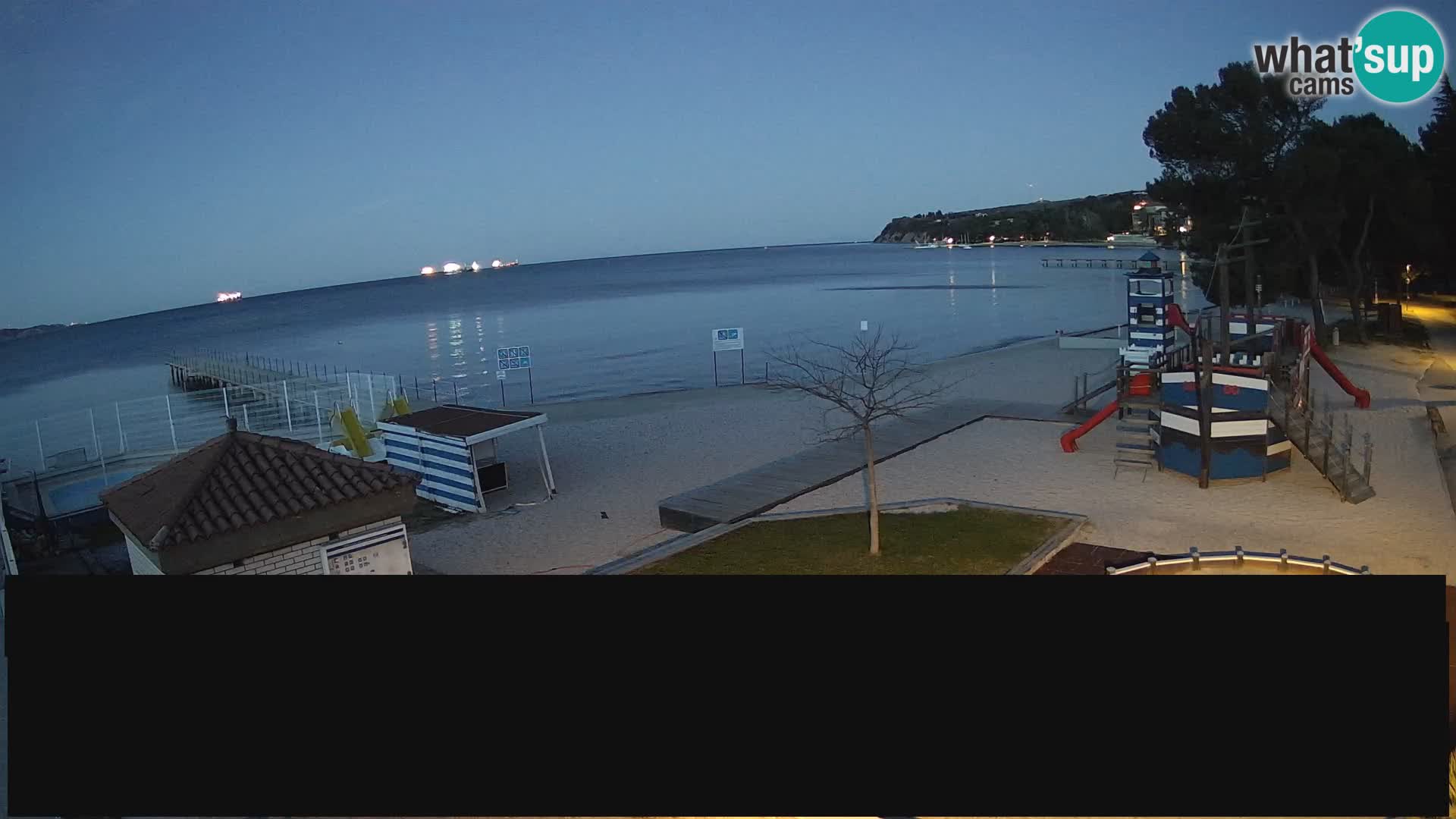 Webcam en direct Ankaran – Adria Ankaran Hotel & Resort – Slovénie