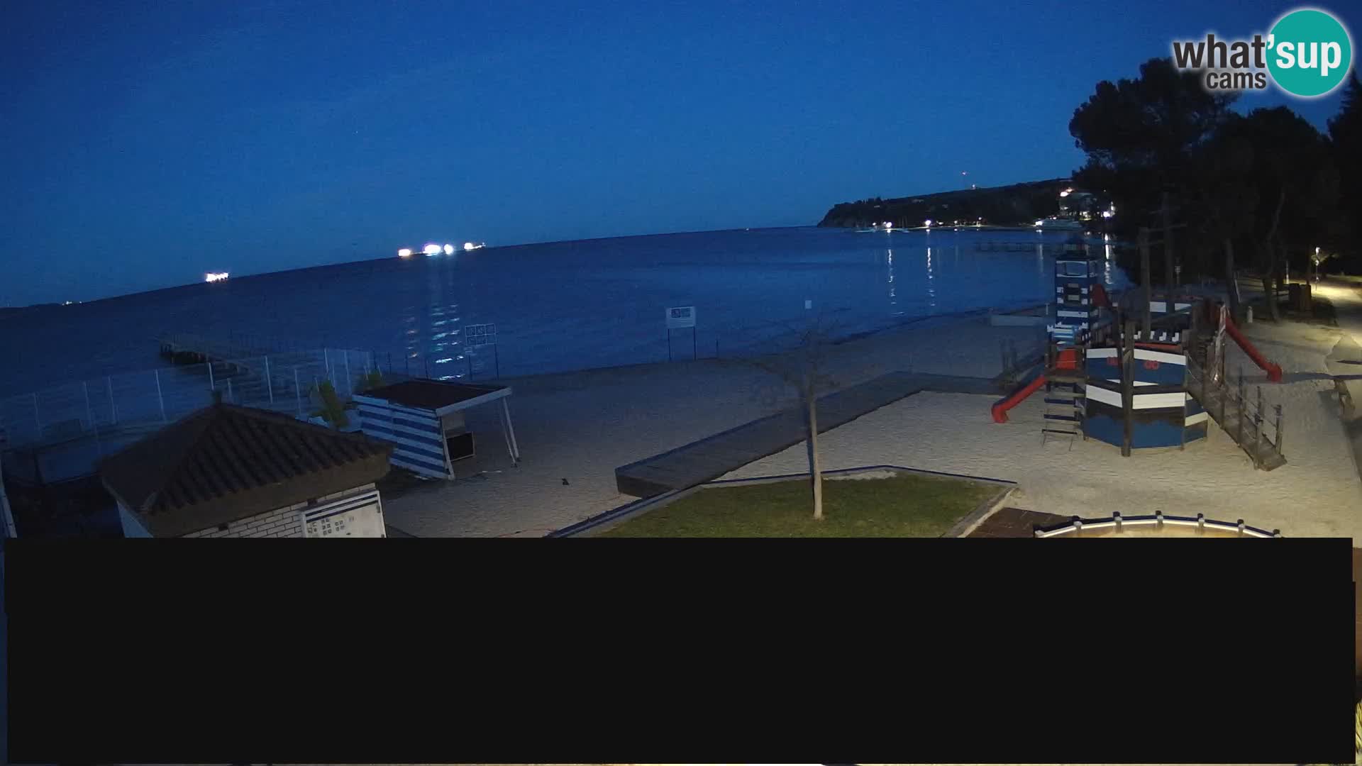 Webcam en direct Ankaran – Adria Ankaran Hotel & Resort – Slovénie