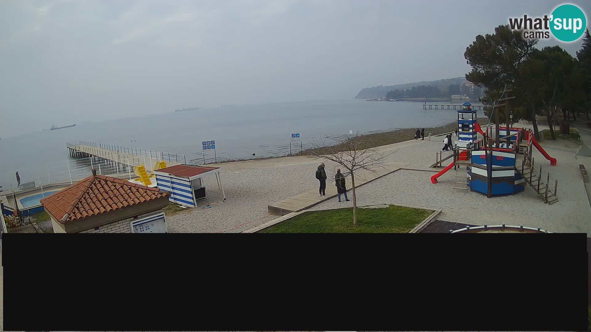 Webcam en direct Ankaran – Adria Ankaran Hotel & Resort – Slovénie