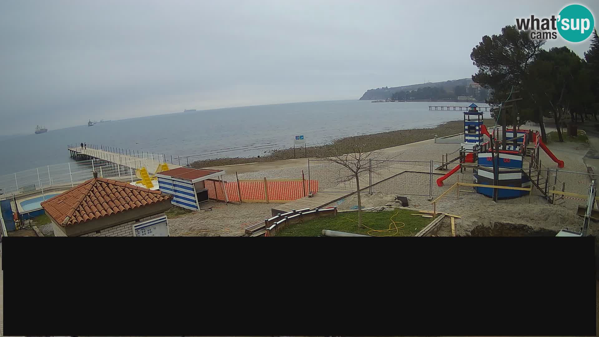 Webcam en direct Ankaran – Adria Ankaran Hotel & Resort – Slovénie