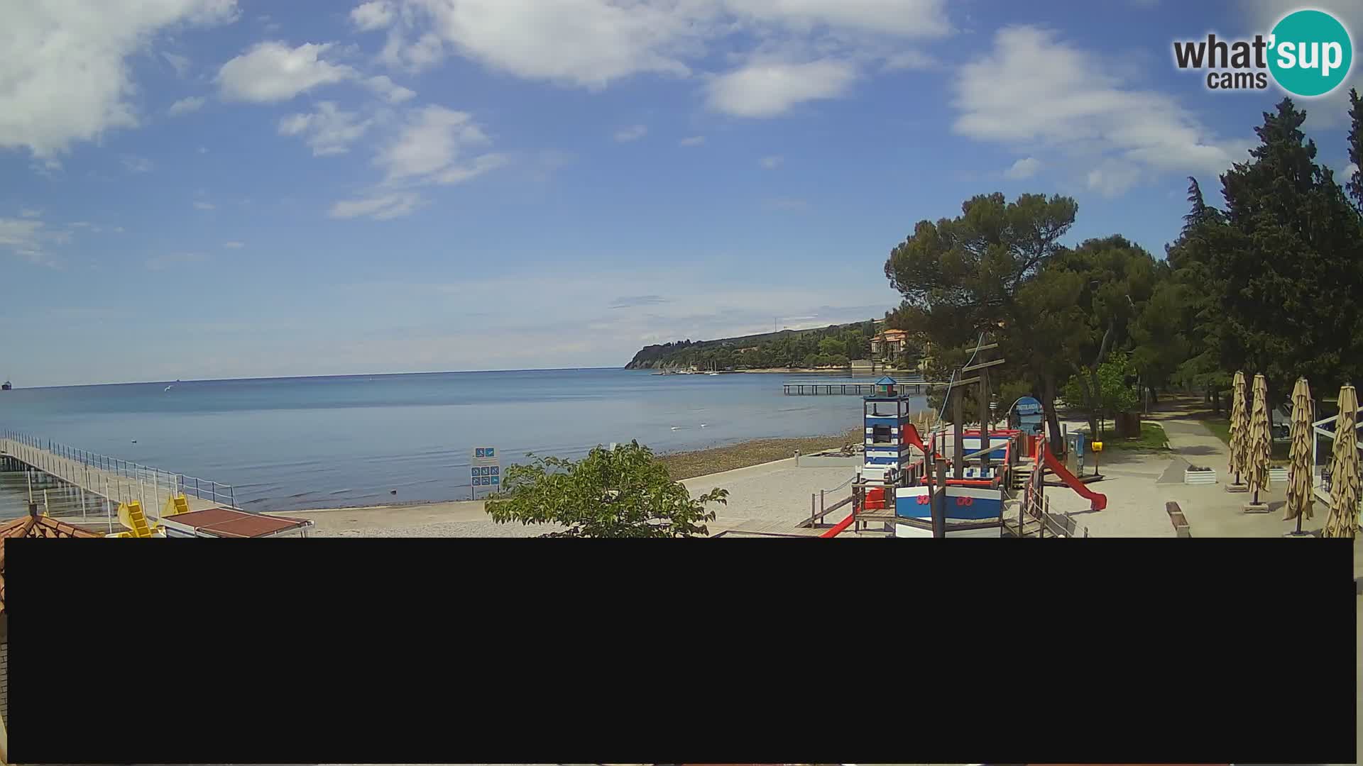 Live webcam Ankaran – Adria Ankaran Hotel & Resort – Slovenia
