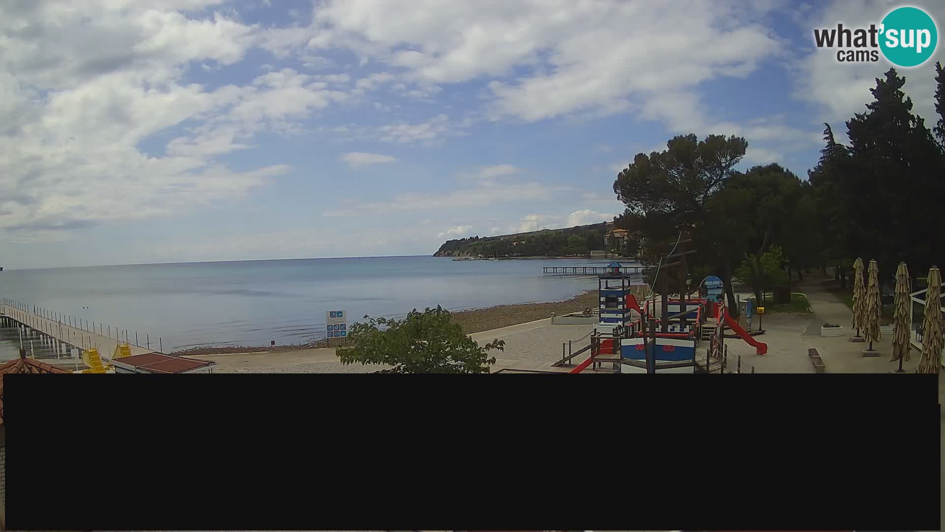 Live webcam Ankaran – Adria Ankaran Hotel & Resort – Slovenia