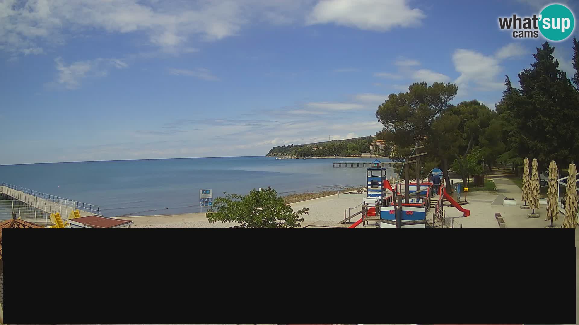 Live webcam Ankarano – Adria Ankaran Hotel & Resort – Slovenia