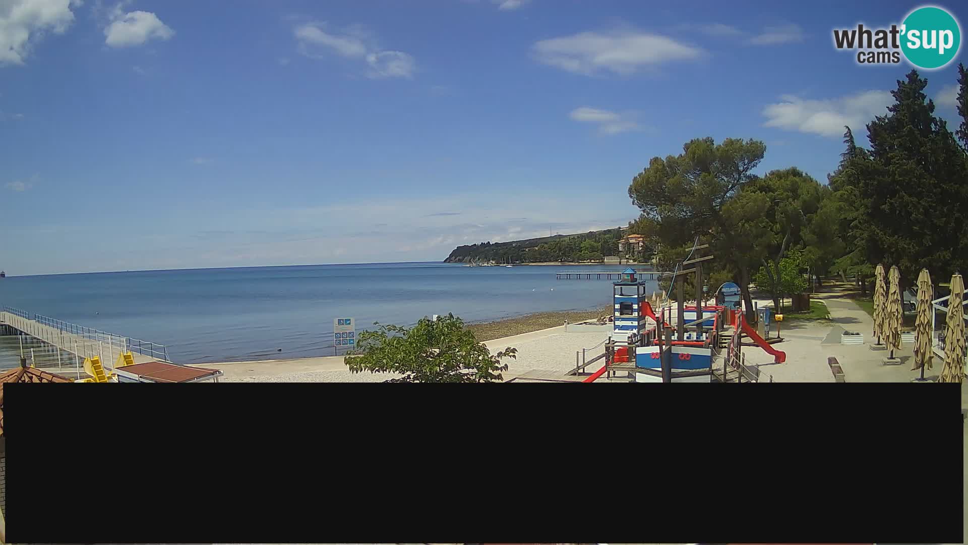 Live webcam Ankaran – Adria Ankaran Hotel & Resort – Slovenia