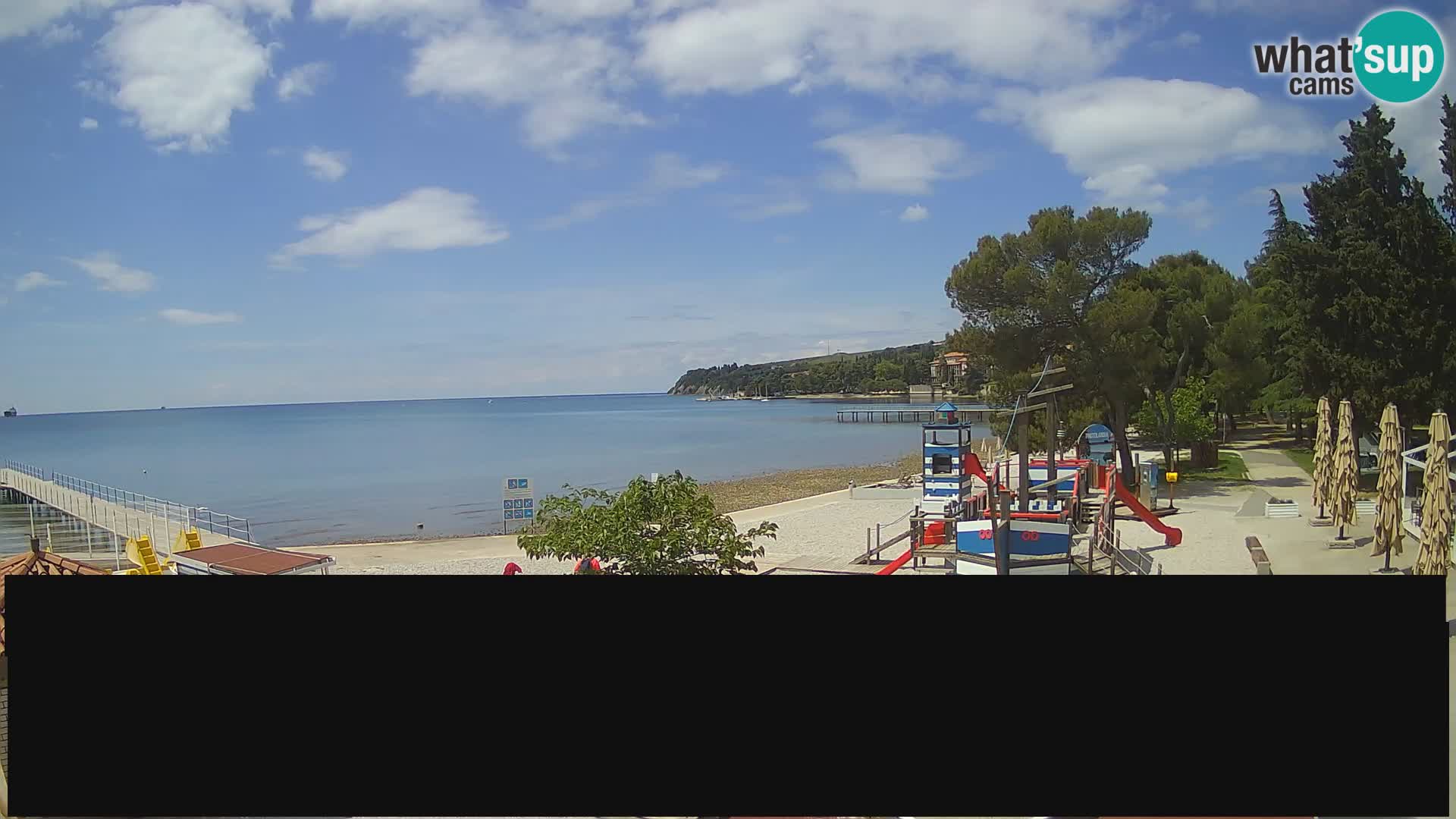 Cámara web en vivo Ankaran – Adria Ankaran Hotel & Resort – Eslovenia