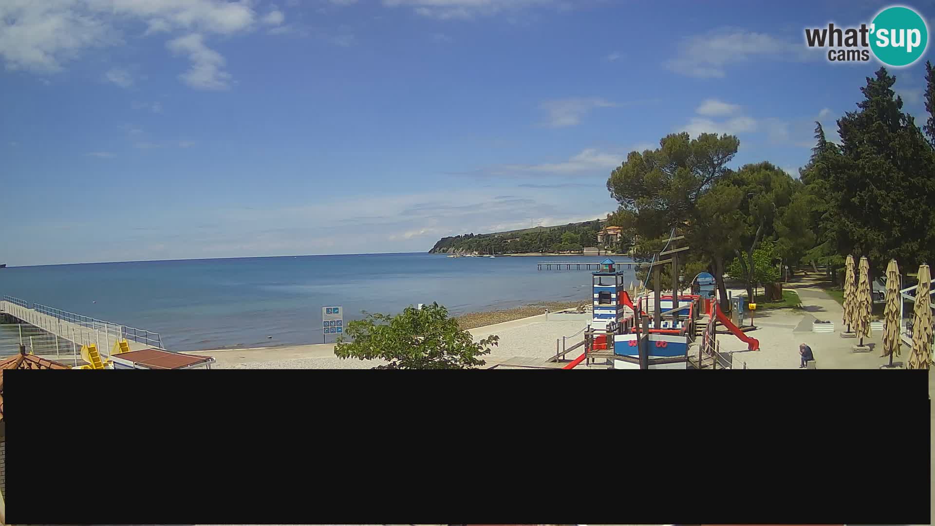 Webcam en direct Ankaran – Adria Ankaran Hotel & Resort – Slovénie