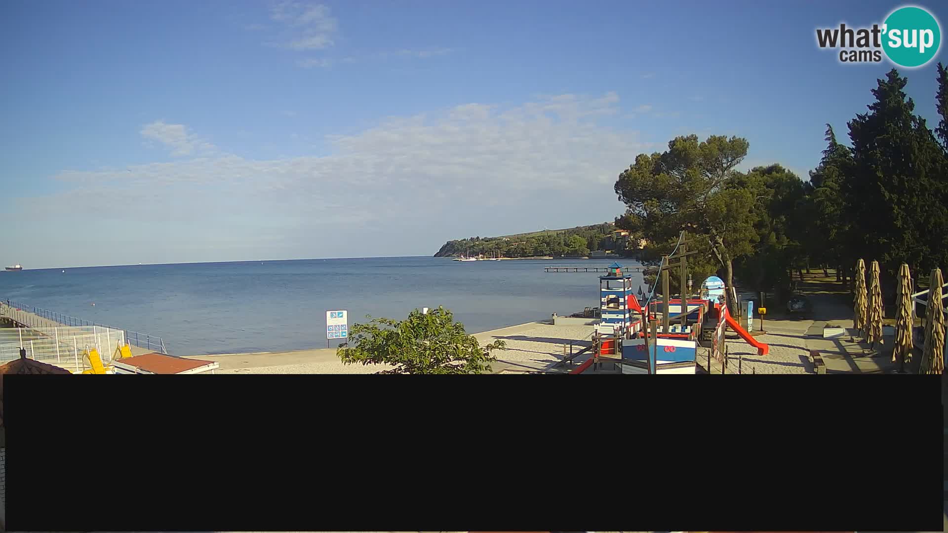 Web kamera uživo Ankaran – Adria Ankaran Hotel & Resort – Slovenija