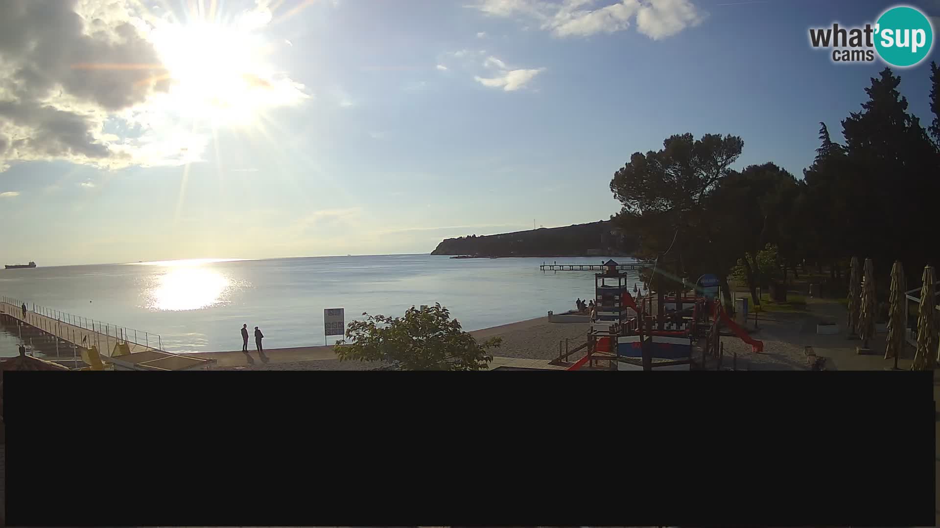 Live webcam Ankaran – Adria Ankaran Hotel & Resort – Slovenia