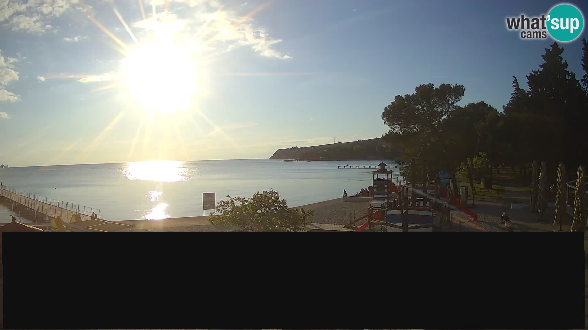 Live webcam Ankaran – Adria Ankaran Hotel & Resort – Slovenia