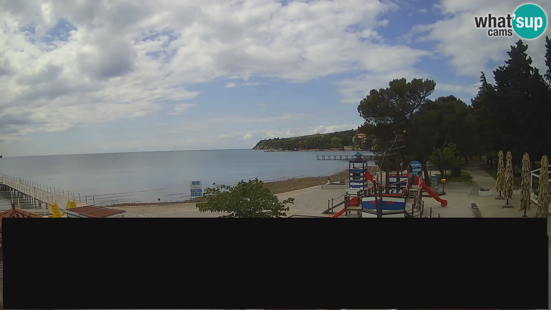 Cámara web en vivo Ankaran – Adria Ankaran Hotel & Resort – Eslovenia
