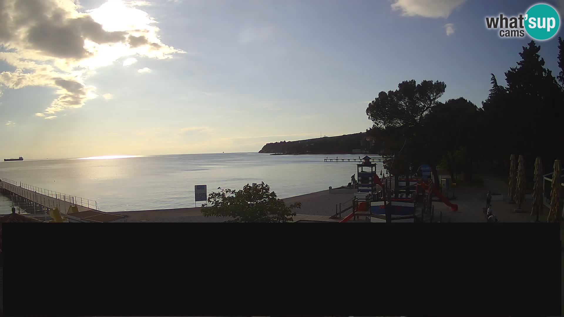 Webcam en direct Ankaran – Adria Ankaran Hotel & Resort – Slovénie