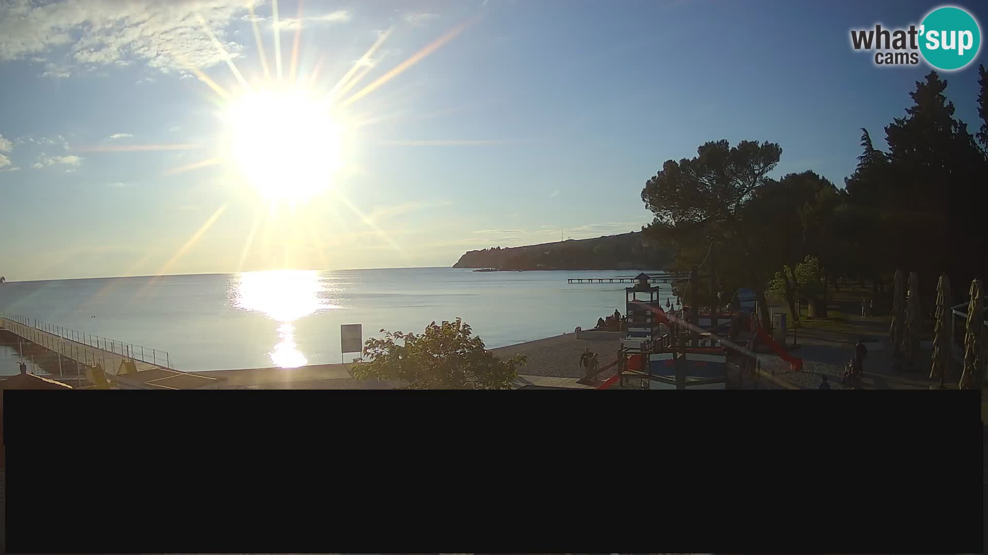 Live webcam Ankaran – Adria Ankaran Hotel & Resort – Slovenia