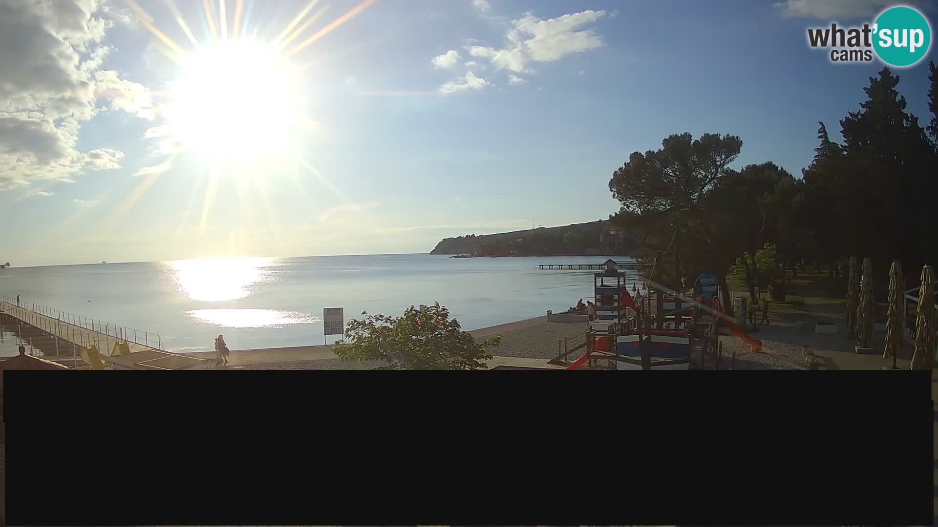 Live webcam Ankarano – Adria Ankaran Hotel & Resort – Slovenia