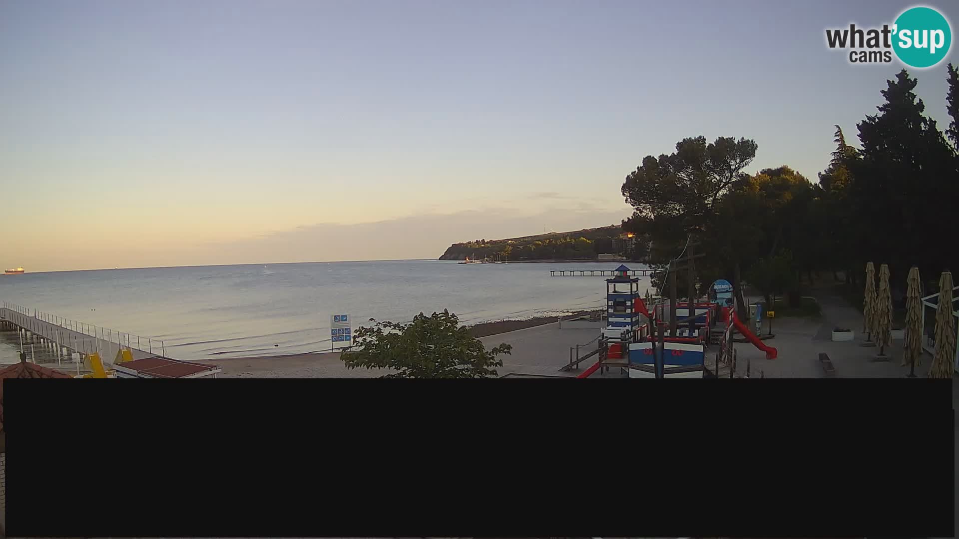 Webcam en direct Ankaran – Adria Ankaran Hotel & Resort – Slovénie