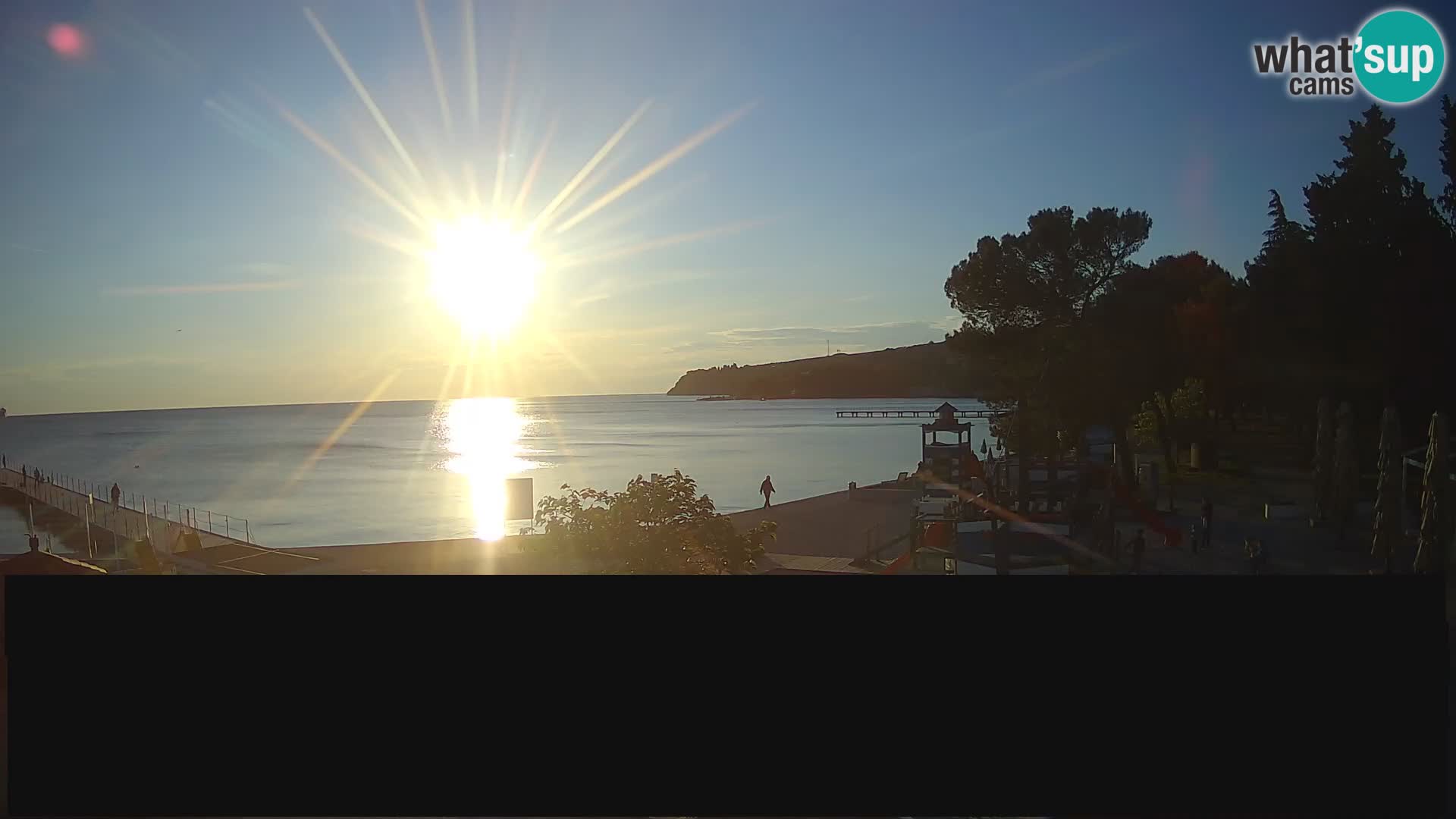 Live webcam Ankaran – Adria Ankaran Hotel & Resort – Slovenia