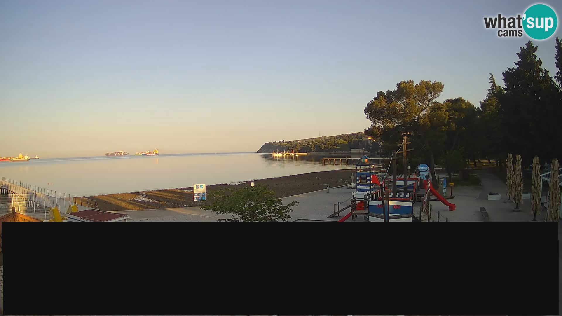 Webcam en direct Ankaran – Adria Ankaran Hotel & Resort – Slovénie