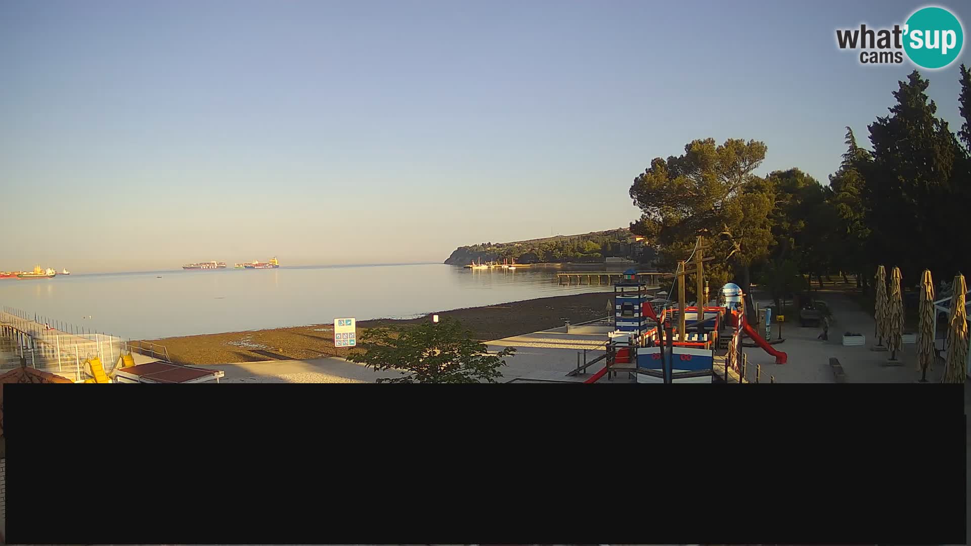 Cámara web en vivo Ankaran – Adria Ankaran Hotel & Resort – Eslovenia