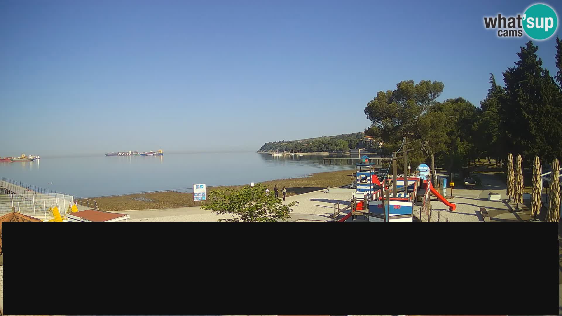 Live webcam Ankaran – Adria Ankaran Hotel & Resort – Slovenia