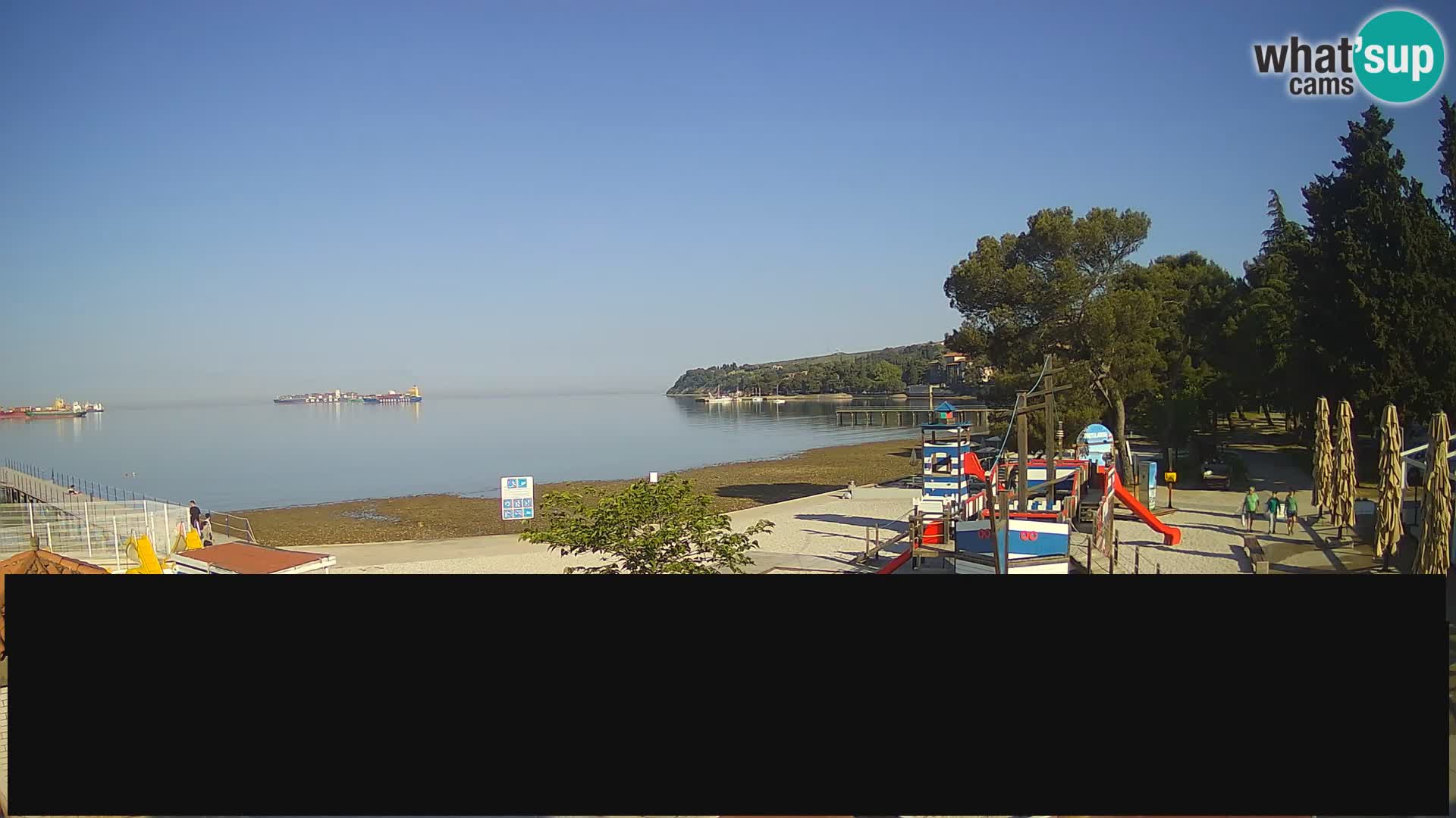 Live webcam Ankaran – Adria Ankaran Hotel & Resort – Slovenia