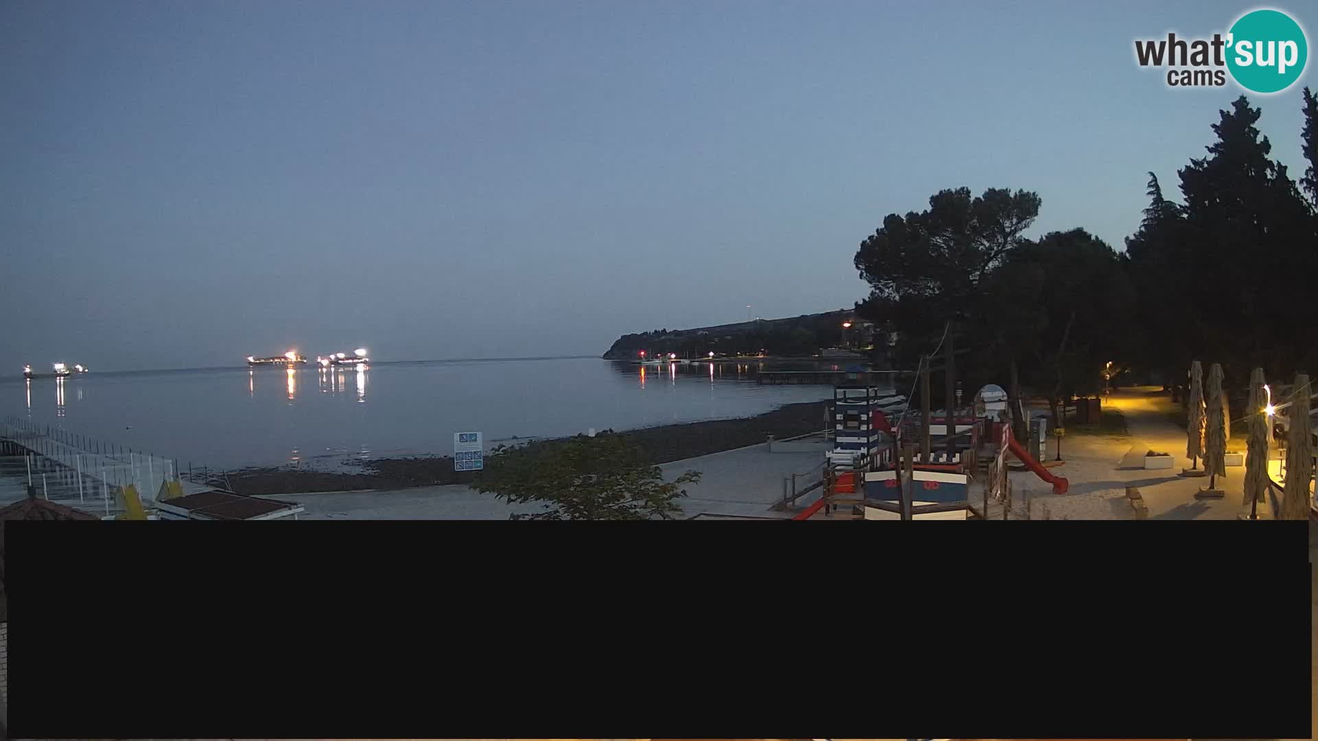 Web kamera uživo Ankaran – Adria Ankaran Hotel & Resort – Slovenija