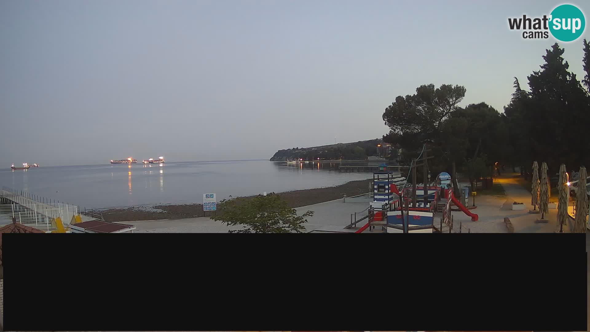 Live webcam Ankaran – Adria Ankaran Hotel & Resort – Slovenia