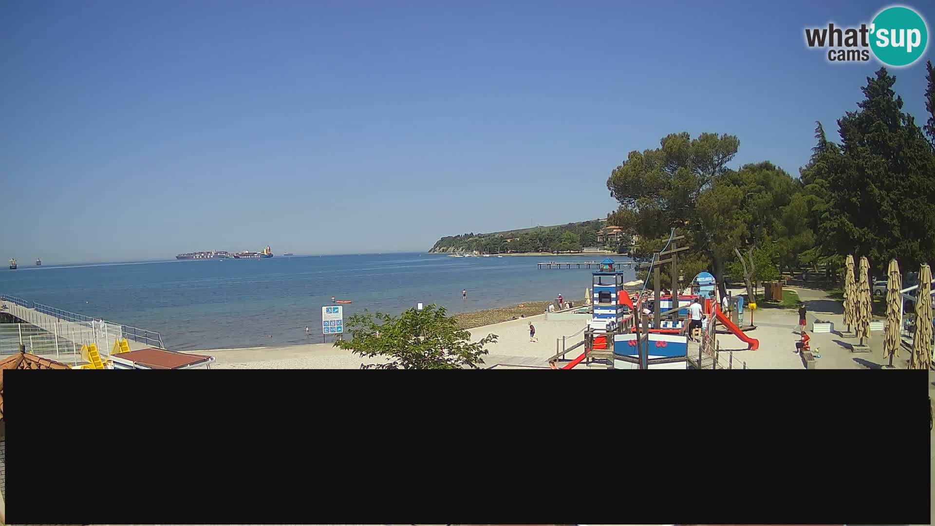 Webcam en direct Ankaran – Adria Ankaran Hotel & Resort – Slovénie