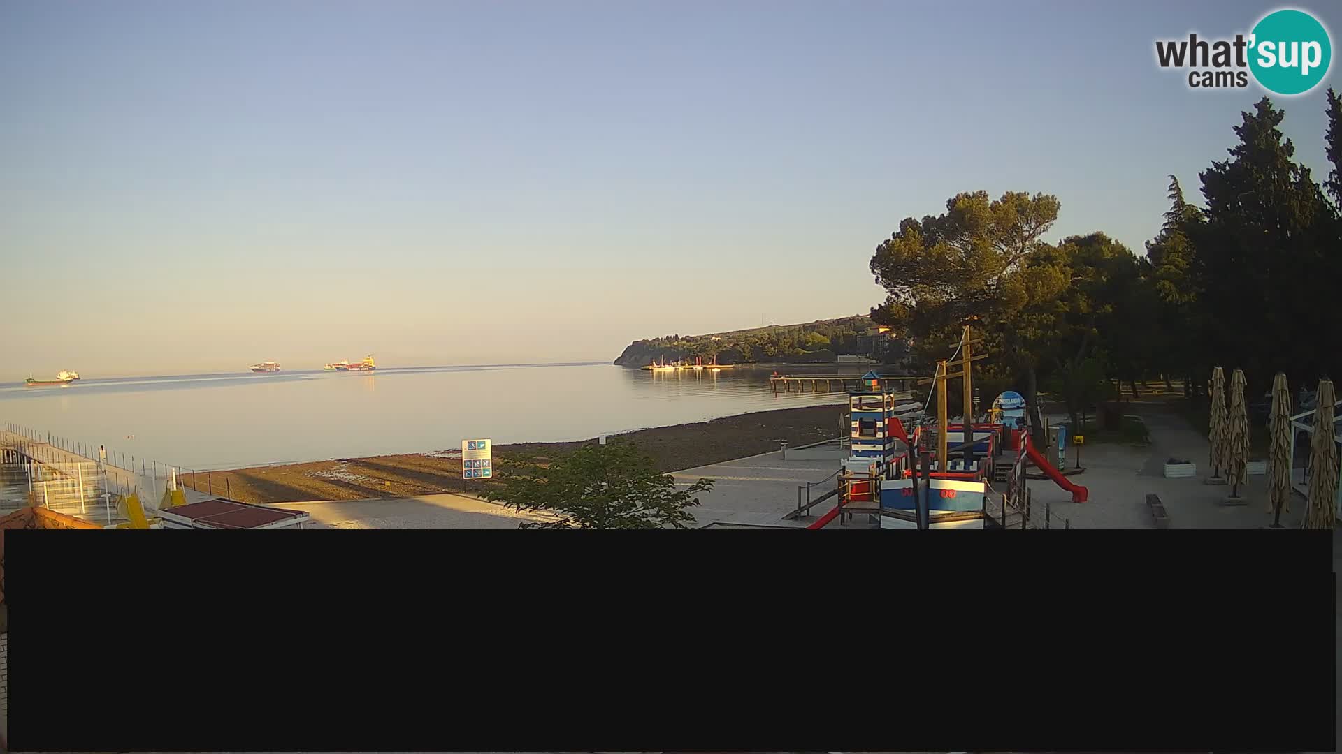 Webcam en direct Ankaran – Adria Ankaran Hotel & Resort – Slovénie