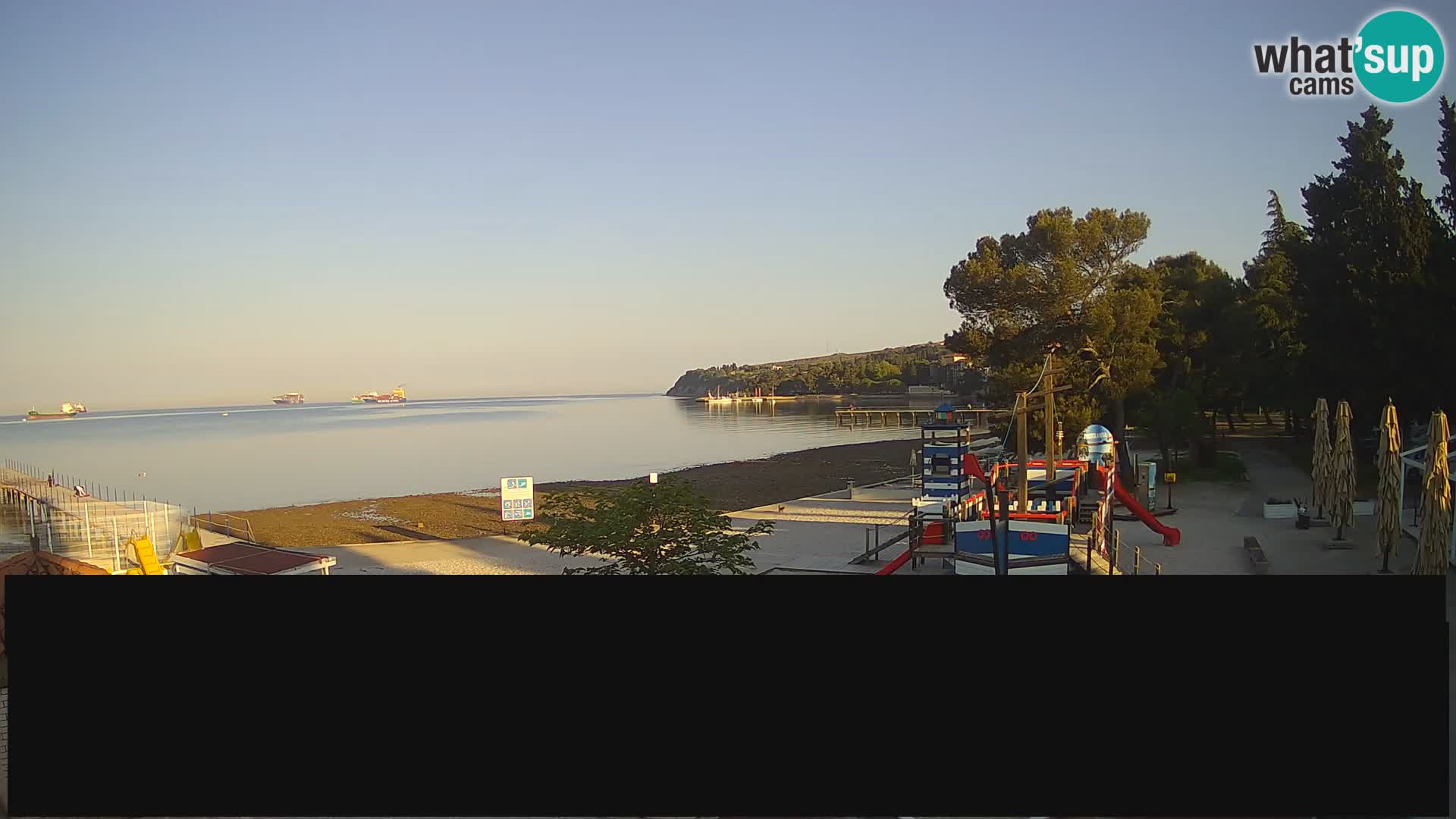 Webcam en direct Ankaran – Adria Ankaran Hotel & Resort – Slovénie