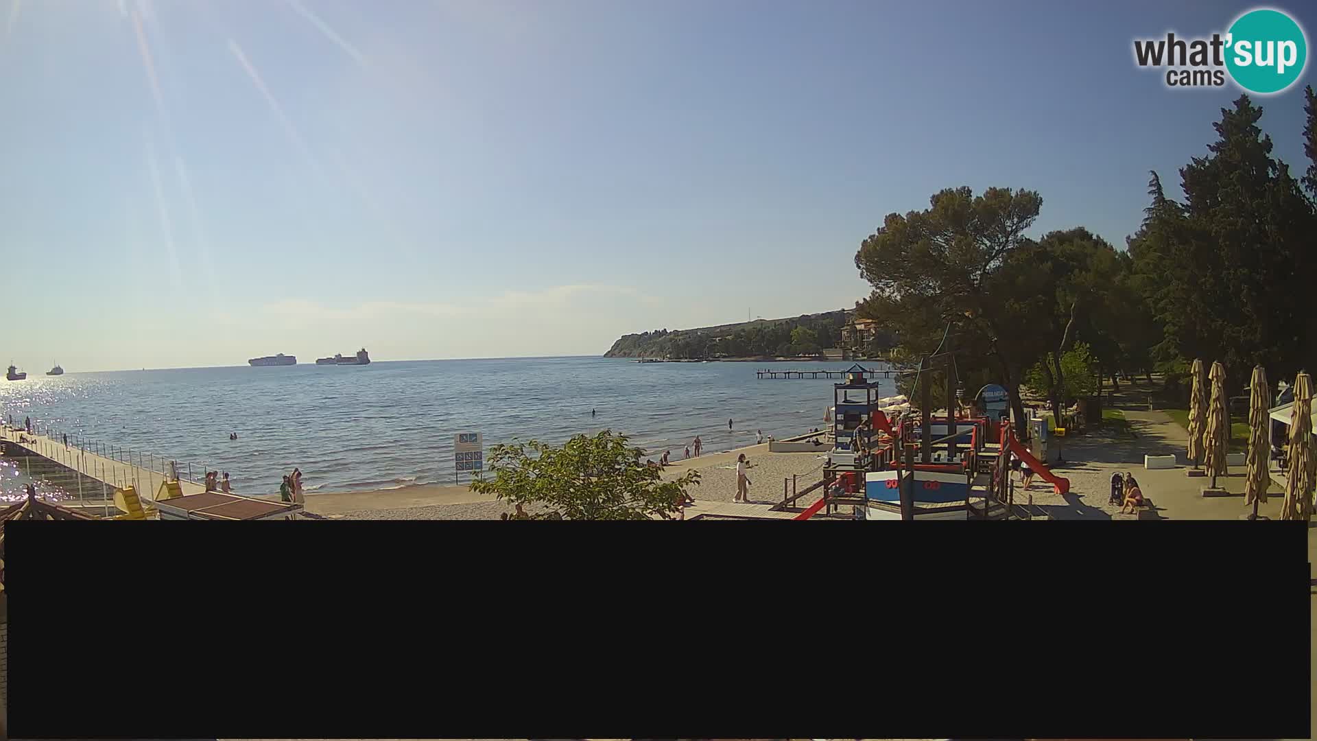 Cámara web en vivo Ankaran – Adria Ankaran Hotel & Resort – Eslovenia