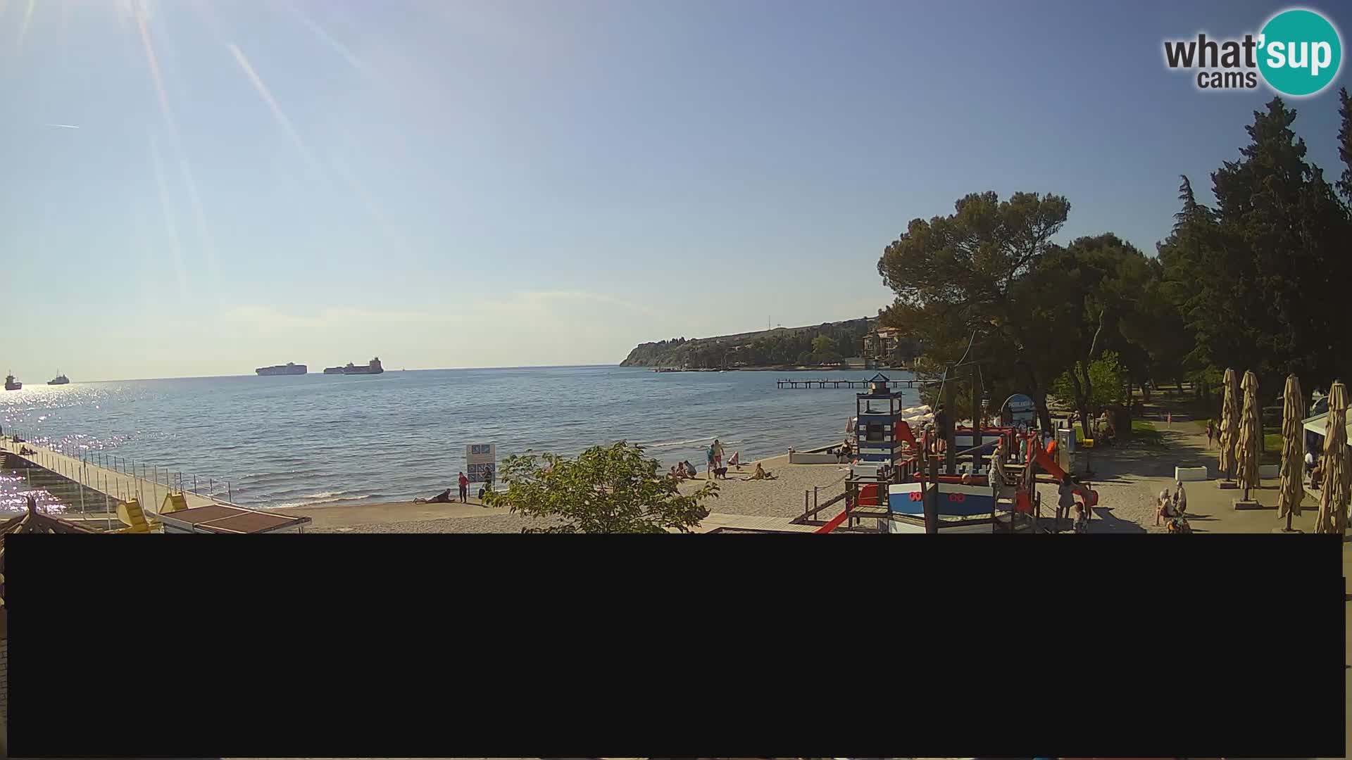 Live webcam Ankarano – Adria Ankaran Hotel & Resort – Slovenia