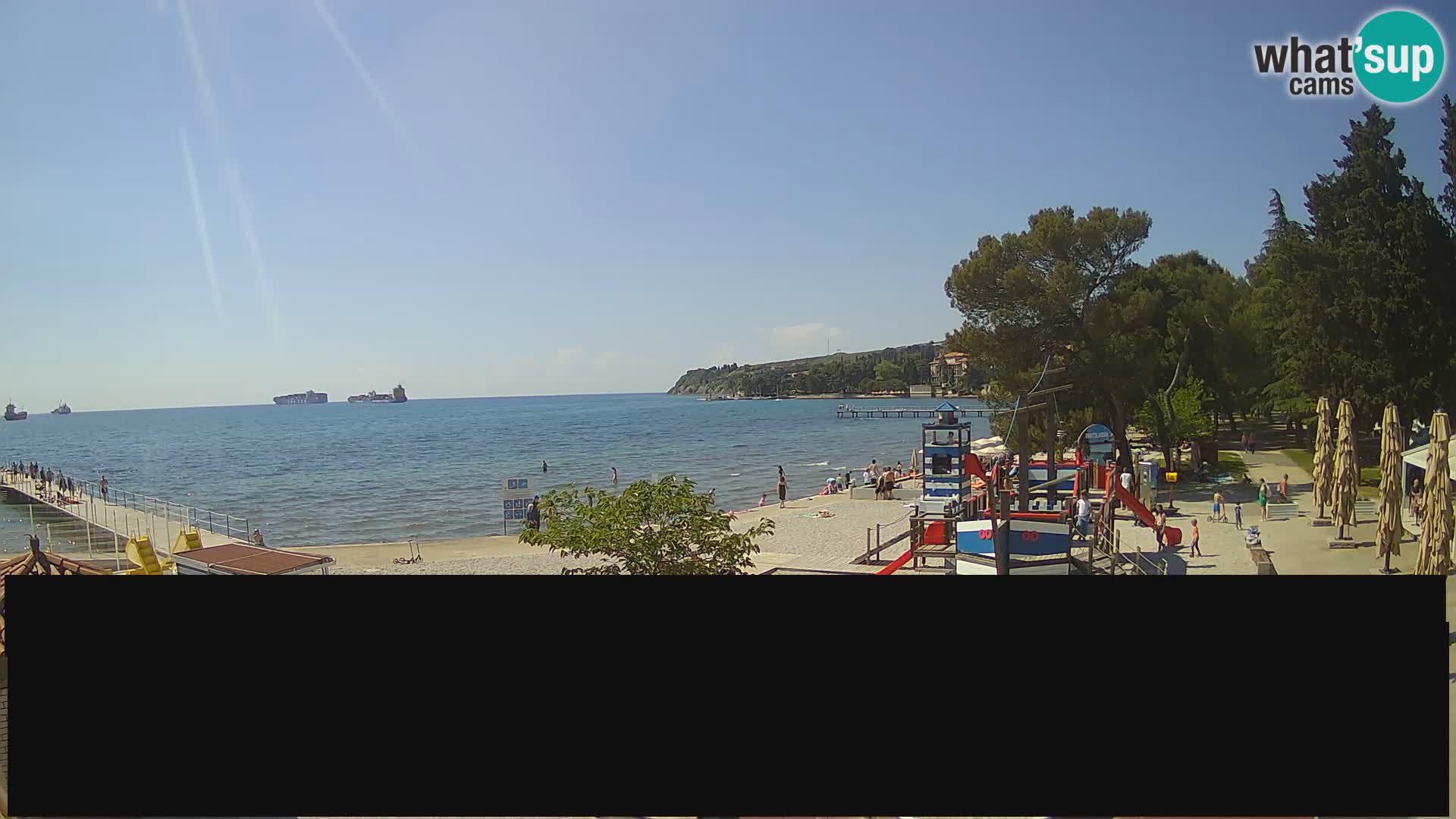 Webcam en direct Ankaran – Adria Ankaran Hotel & Resort – Slovénie