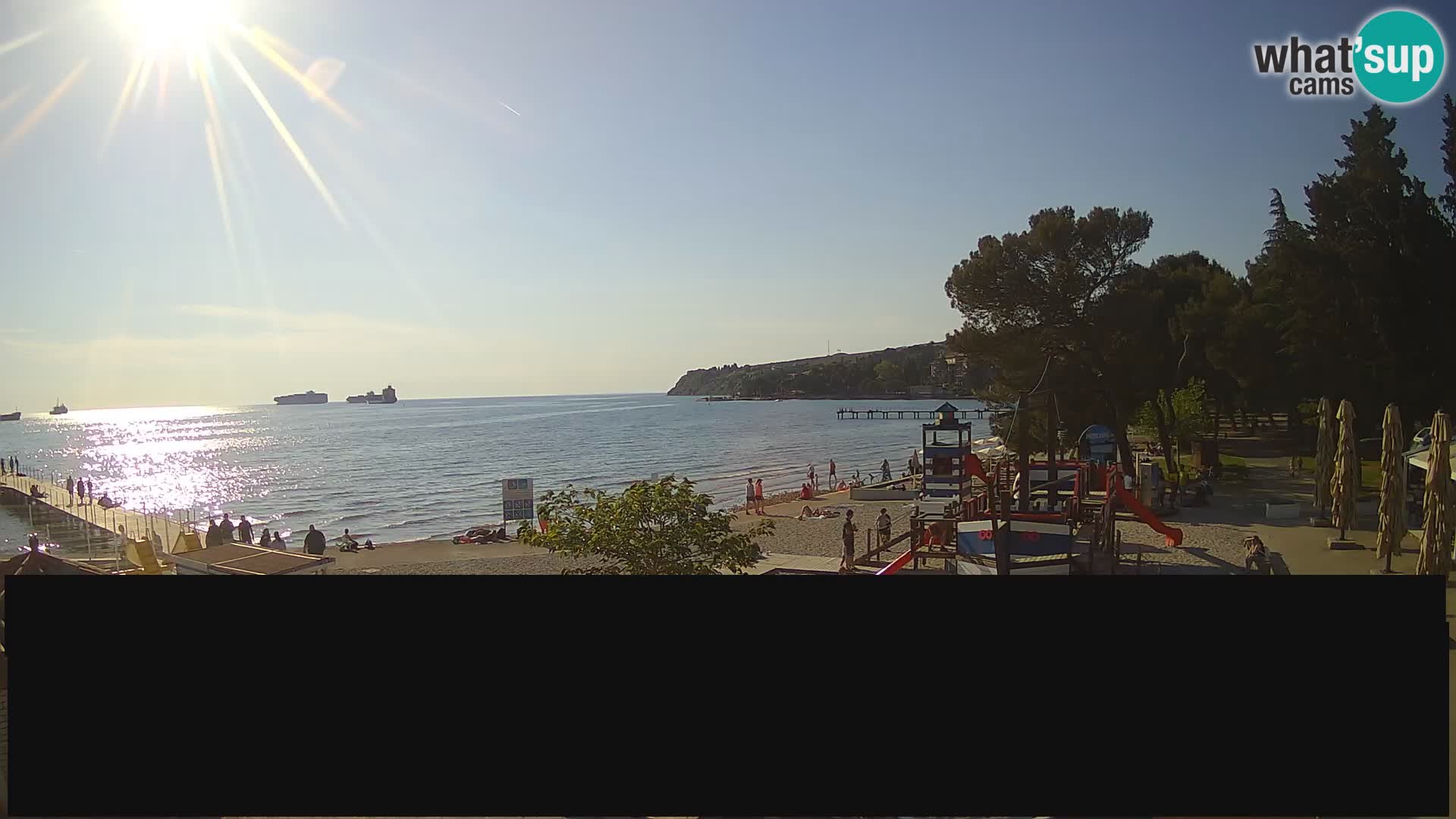 Web kamera uživo Ankaran – Adria Ankaran Hotel & Resort – Slovenija