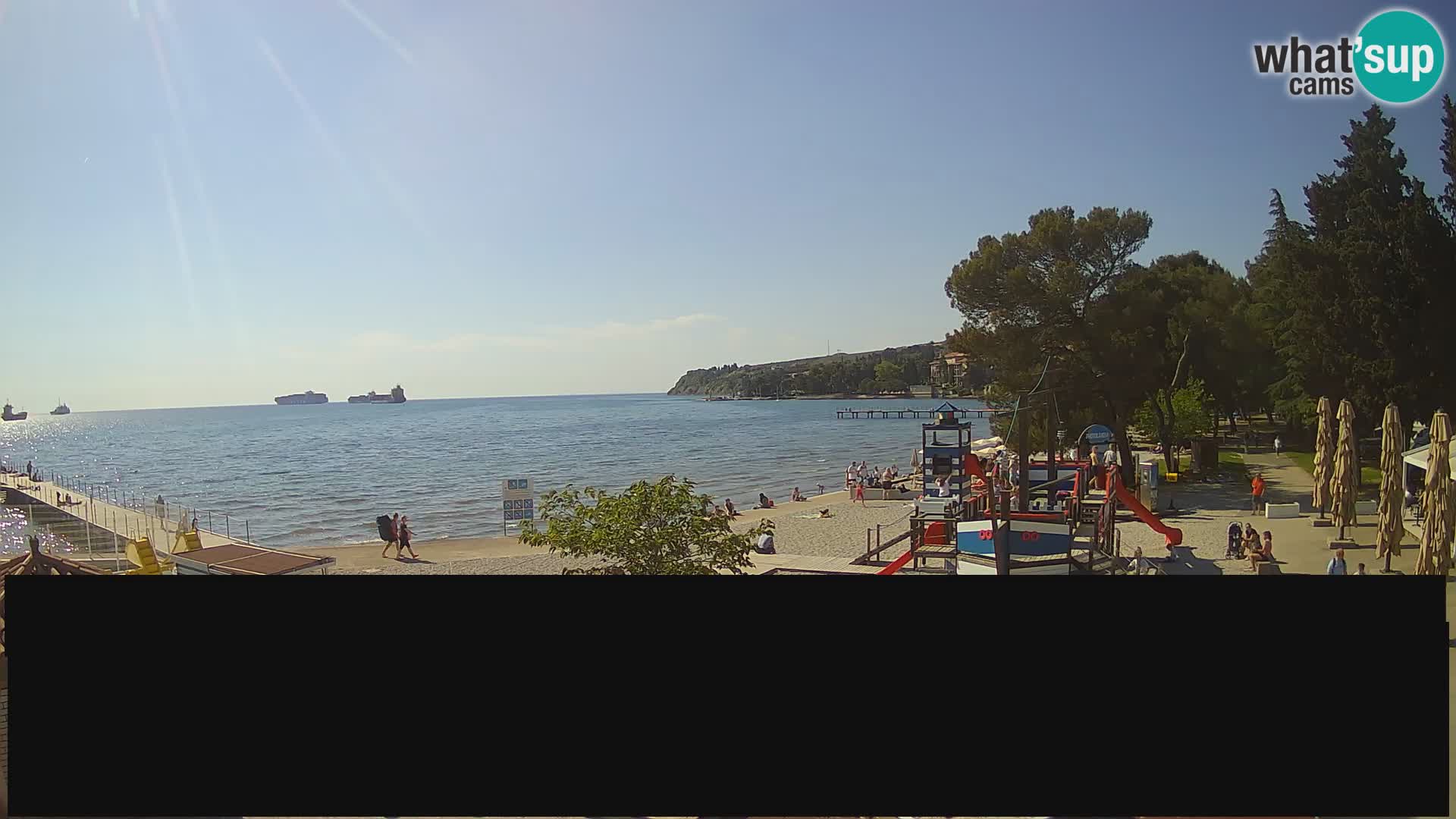 Webcam en direct Ankaran – Adria Ankaran Hotel & Resort – Slovénie