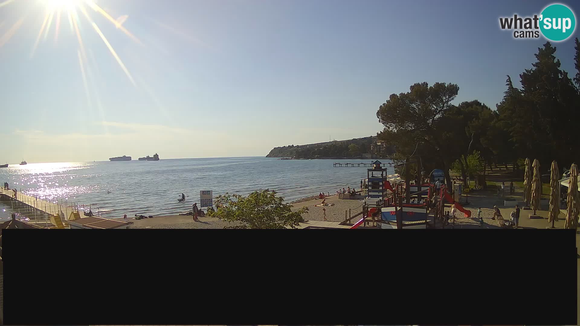 Web kamera uživo Ankaran – Adria Ankaran Hotel & Resort – Slovenija