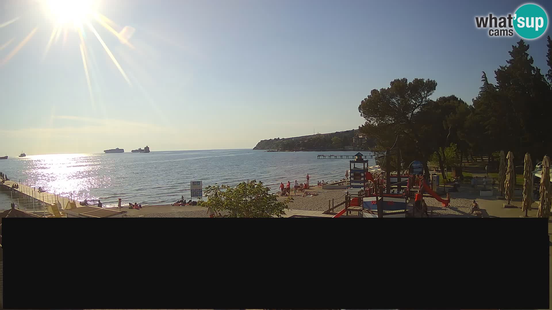 Webcam en direct Ankaran – Adria Ankaran Hotel & Resort – Slovénie