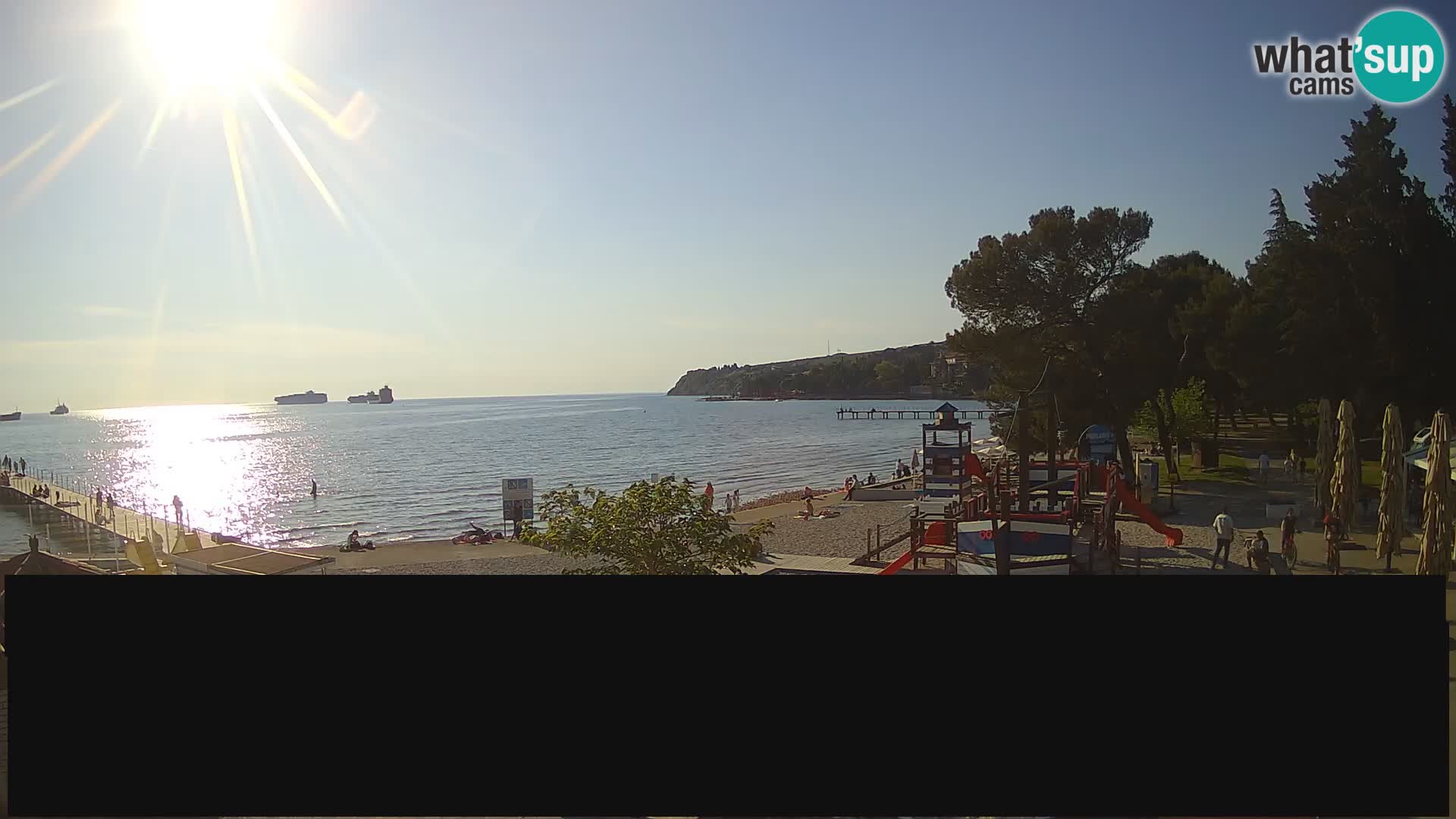 Webcam en direct Ankaran – Adria Ankaran Hotel & Resort – Slovénie