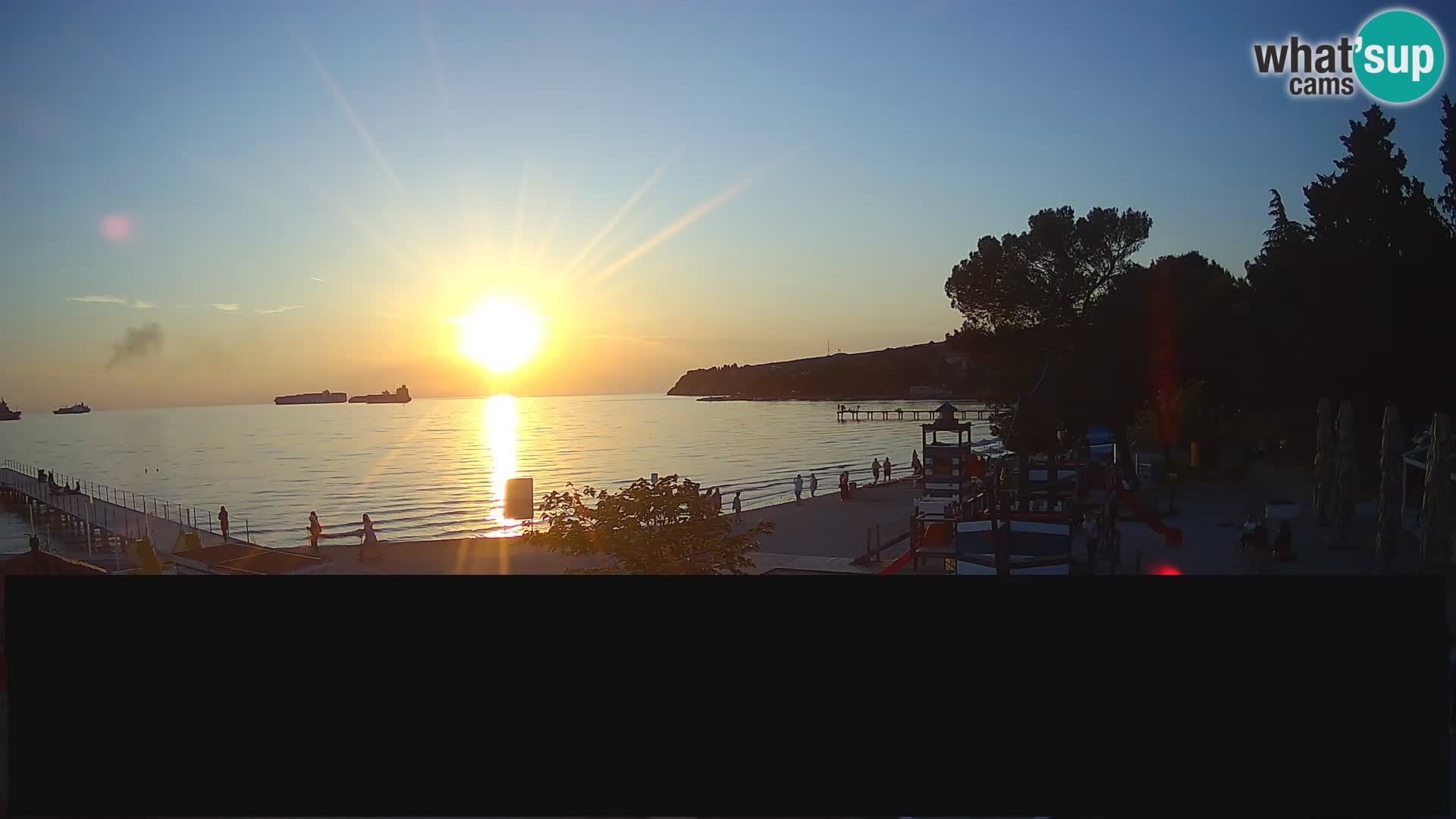 Live webcam Ankarano – Adria Ankaran Hotel & Resort – Slovenia