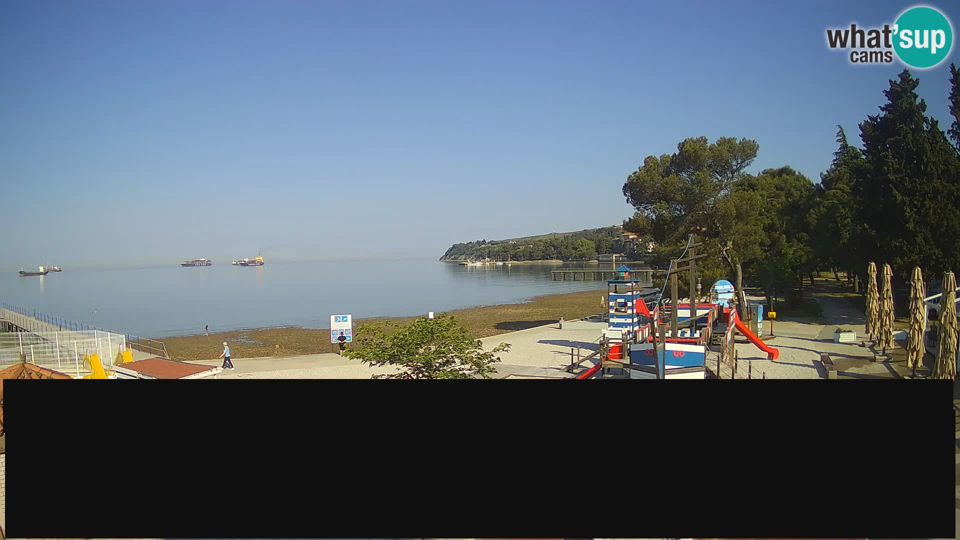 Webcam en direct Ankaran – Adria Ankaran Hotel & Resort – Slovénie