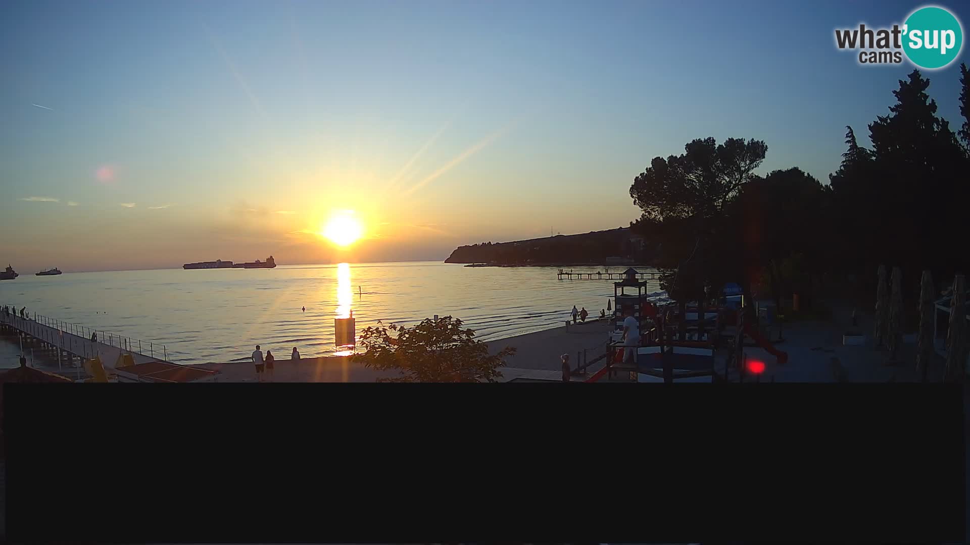 Webcam en direct Ankaran – Adria Ankaran Hotel & Resort – Slovénie