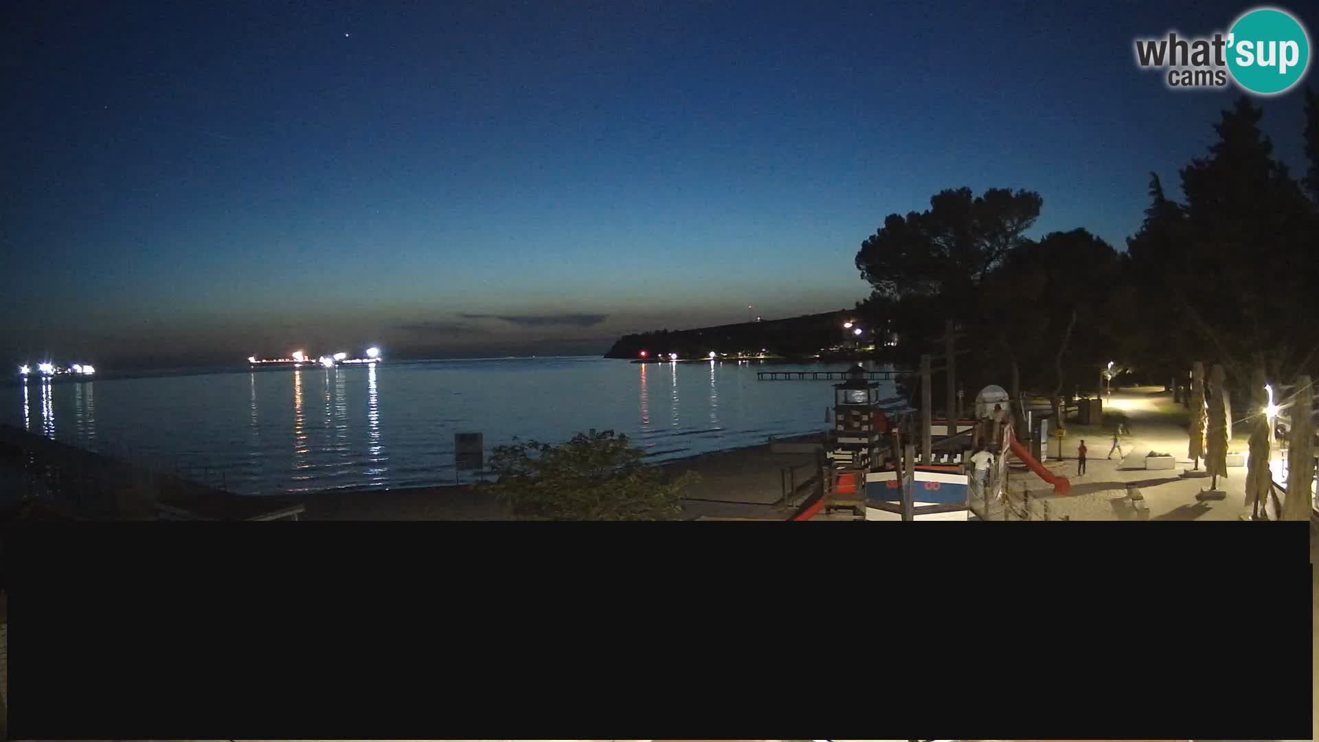 Cámara web en vivo Ankaran – Adria Ankaran Hotel & Resort – Eslovenia