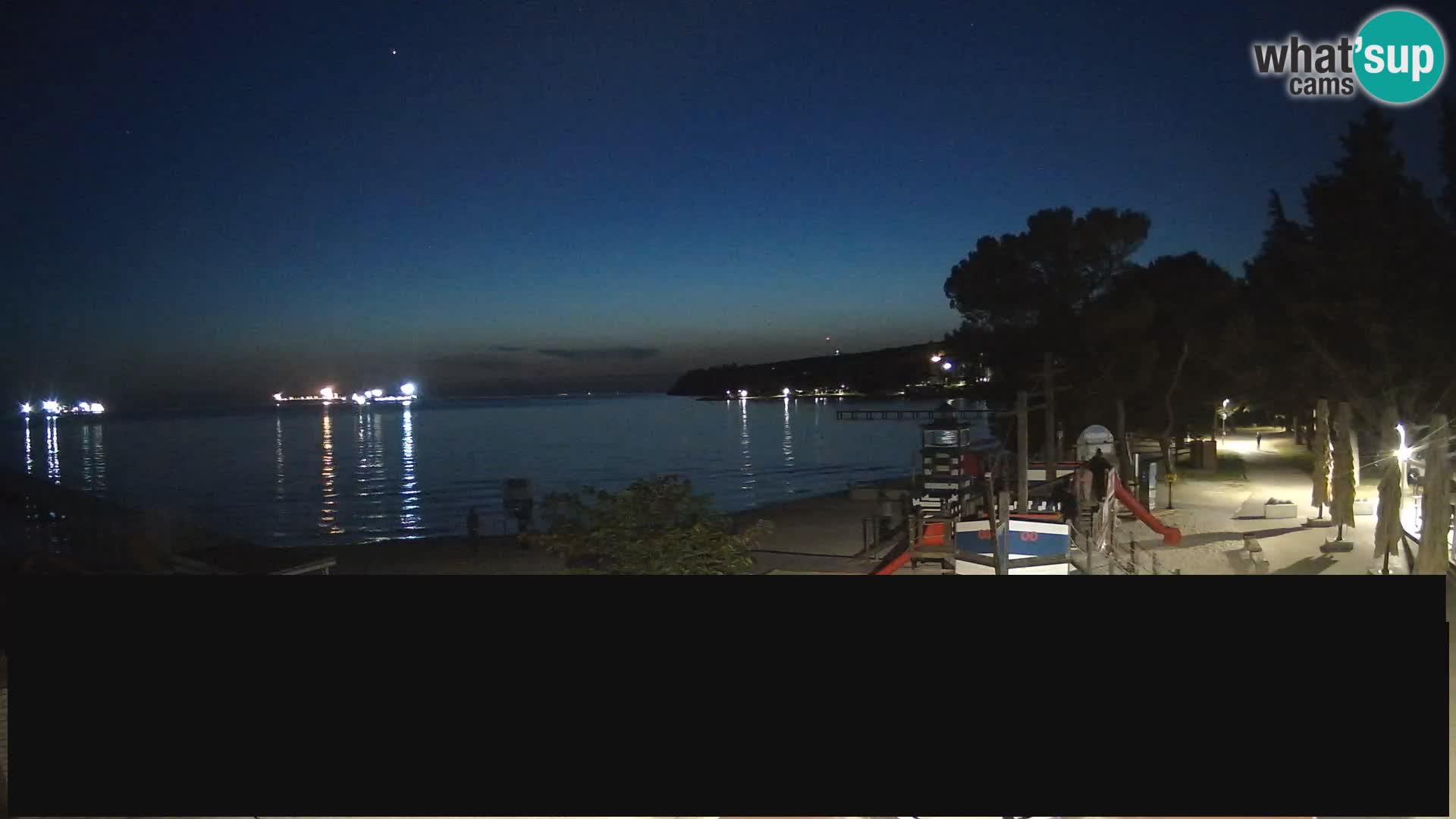 Cámara web en vivo Ankaran – Adria Ankaran Hotel & Resort – Eslovenia