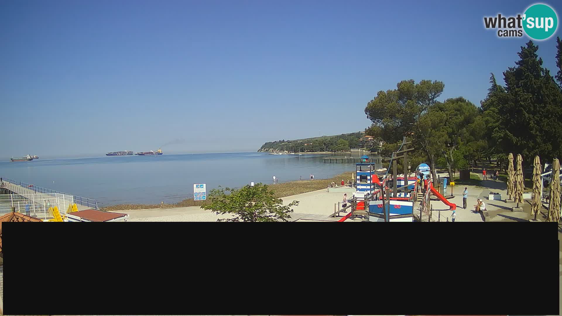 Web kamera uživo Ankaran – Adria Ankaran Hotel & Resort – Slovenija