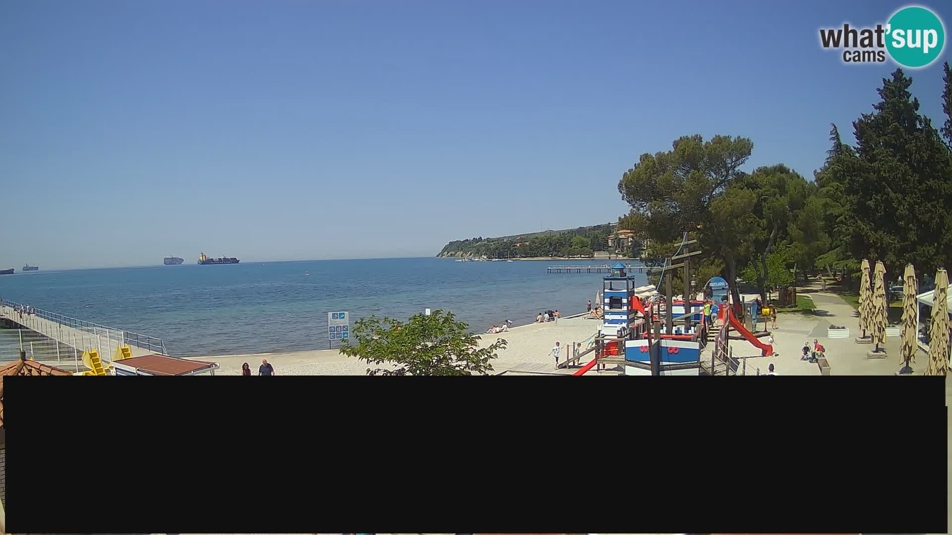 Web kamera uživo Ankaran – Adria Ankaran Hotel & Resort – Slovenija