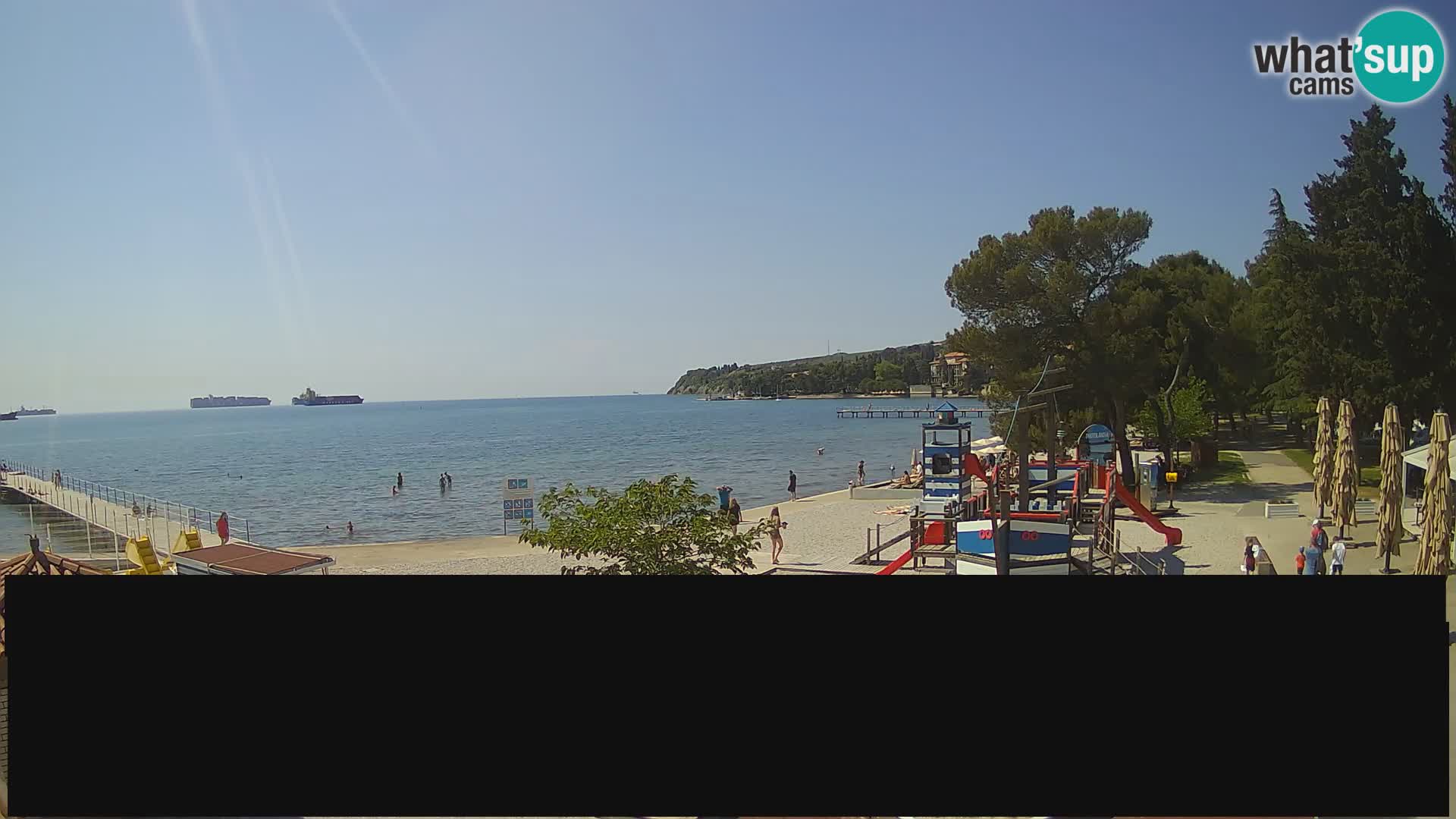 Live webcam Ankarano – Adria Ankaran Hotel & Resort – Slovenia